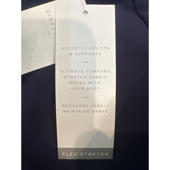 New Directions Hudson Navy Plus Size Pull on Cropped Pants NEW 16W - Picture 7 of 10